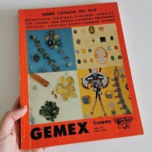 1960s Gemex Company Catalog Vintage Lapidary Jewelry Making Gemstones
